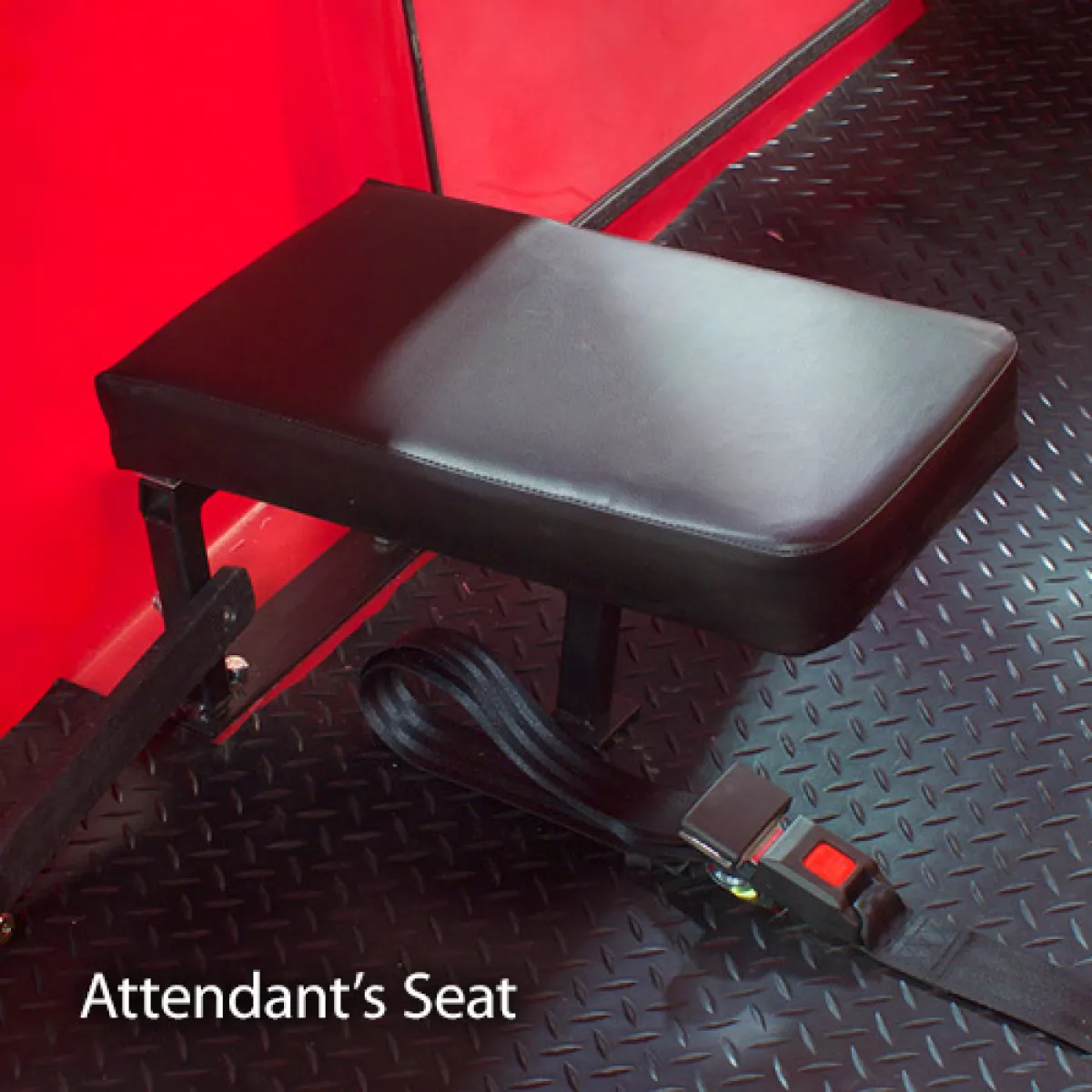 ATV EMS Transport - Attendent's Seat