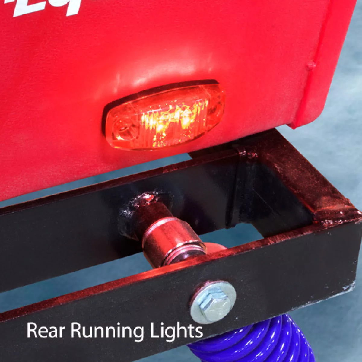 ATV EMS Transport - Rear running lights